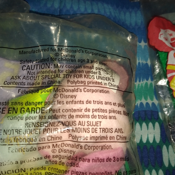 1999 clip keychain stuffed toys McDonalds toys - Picture 9 of 13